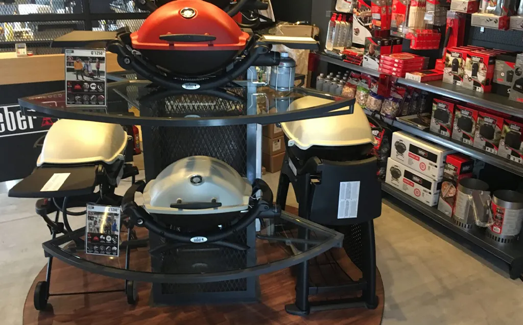 BBQ 体験を叶える空間演出 バーベキュー用品ストア「Weber」